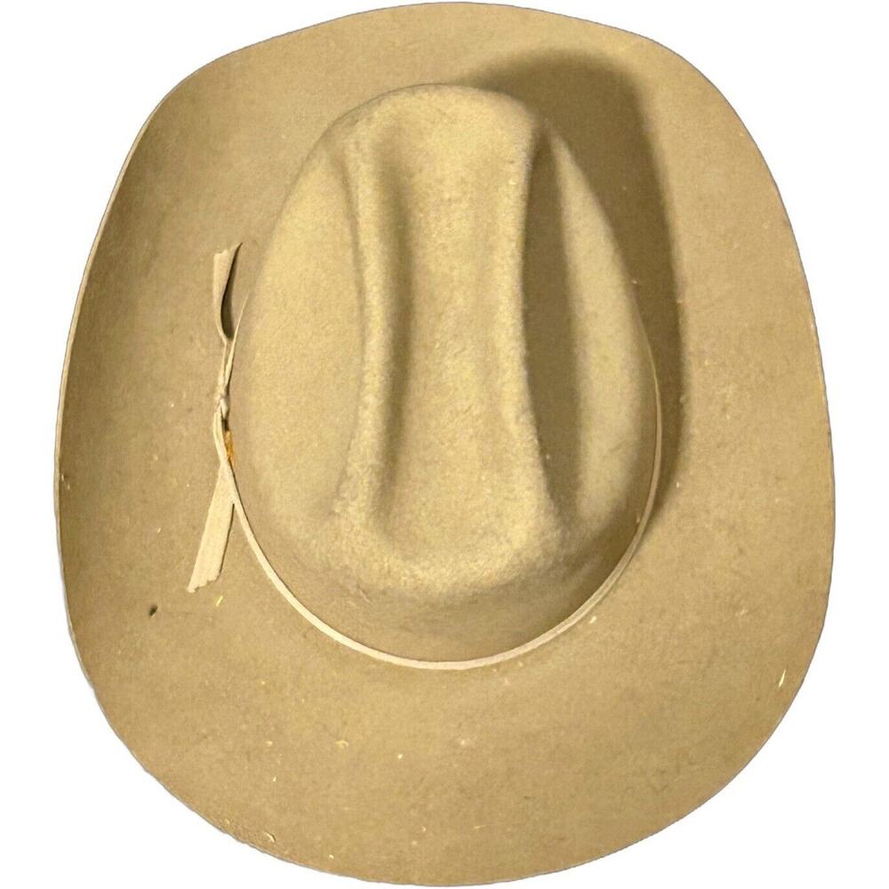Vintage Dynatex The Water Repellent Fur Blend Nissan Motor Corp Cowboy Hat